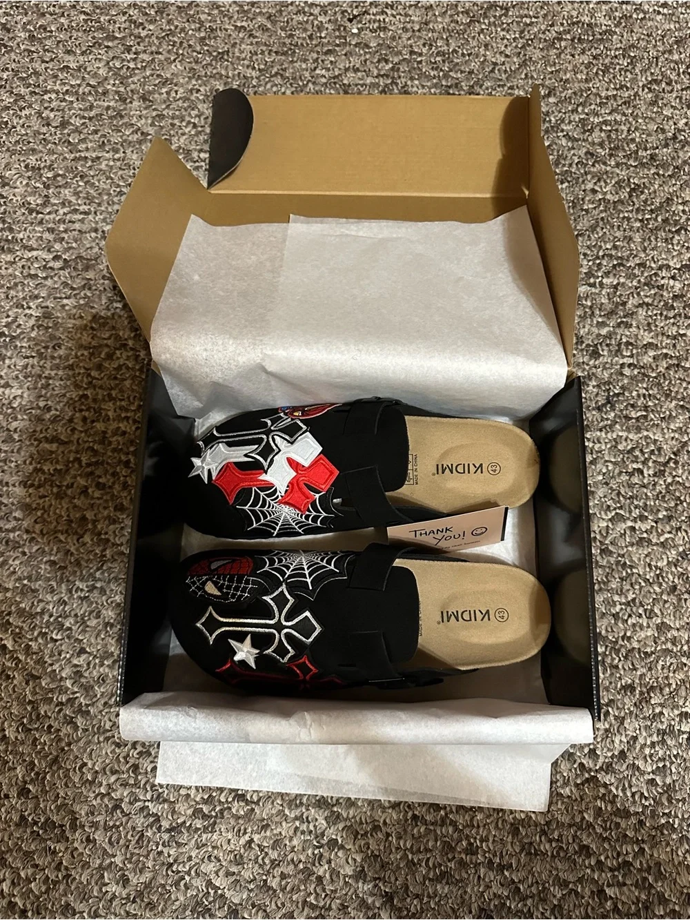 Custom Spider-Man Clogs | Handmade | All Sizes Available |